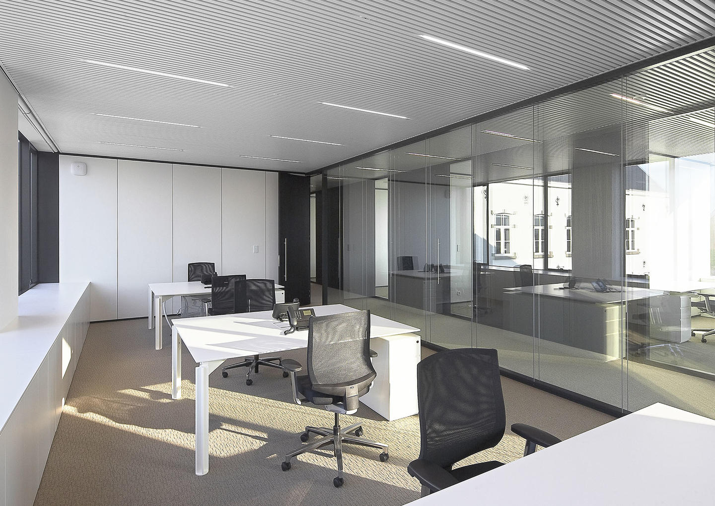 Arbeiten ohne Schallübertragung